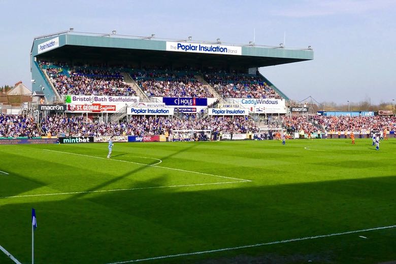 Bristol Rovers at Memorial Stadium