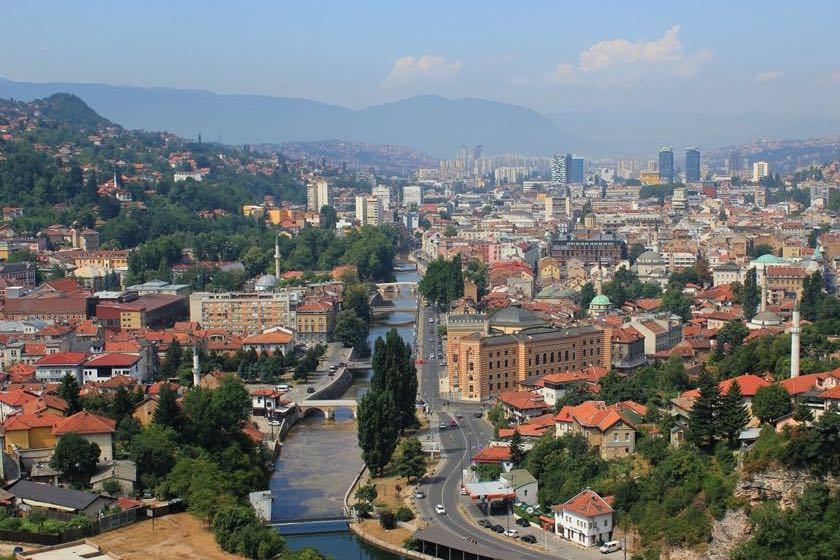 Sarajevo in Bosnia and Herzegovina