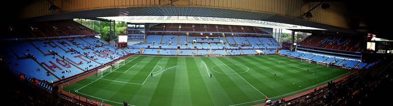 Villa Park, home of Aston Villa 