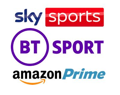 Football broadcaster logos