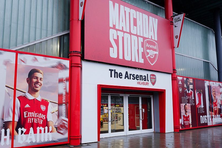 Arsenal Stadium's store