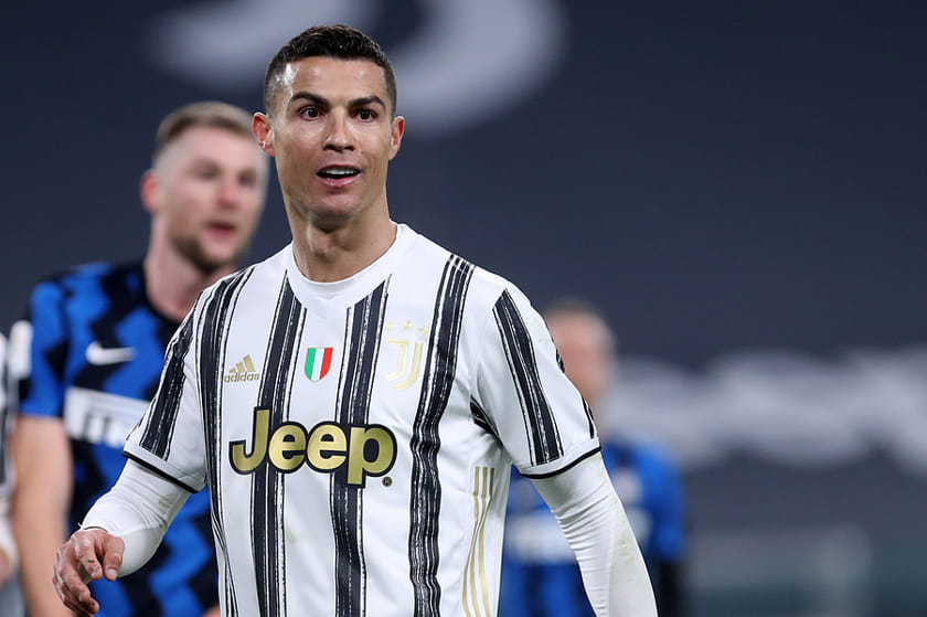 Ronaldo Looking Happy