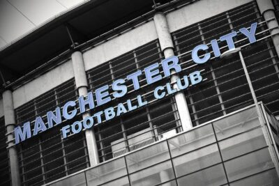 Manchester City stadium sign