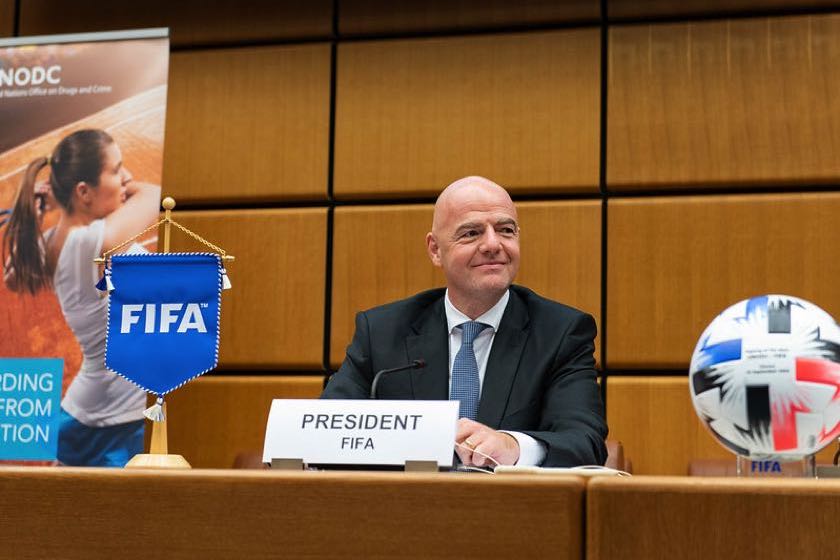 FIFA chief, Infantino