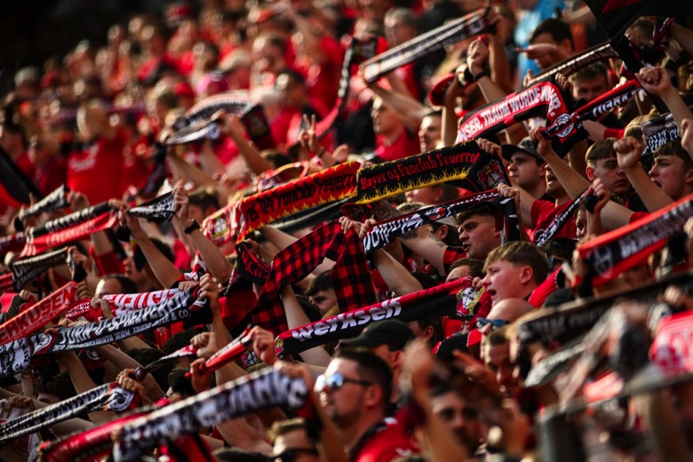 Leverkusen Bundesliga fans