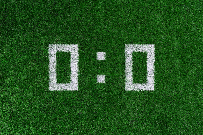0-0 football score