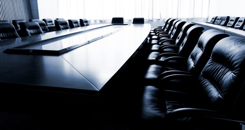 Chairs in Large Conference Room